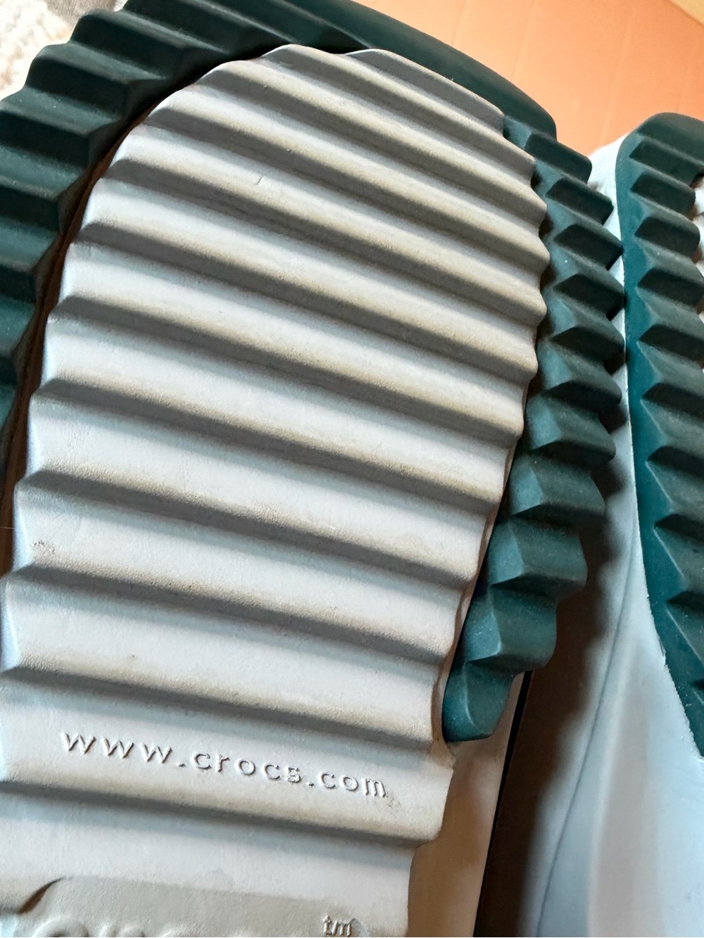 CROCS Hiker Platform Clogs Unisex 9 - Picture 14 of 14